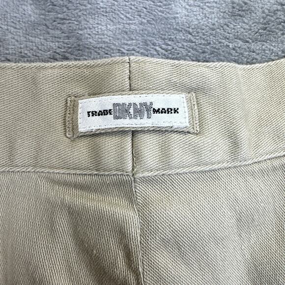 Vintage DKNY Dress Pants Men's Size 38x30 Beige Pants - Picture 3 of 8